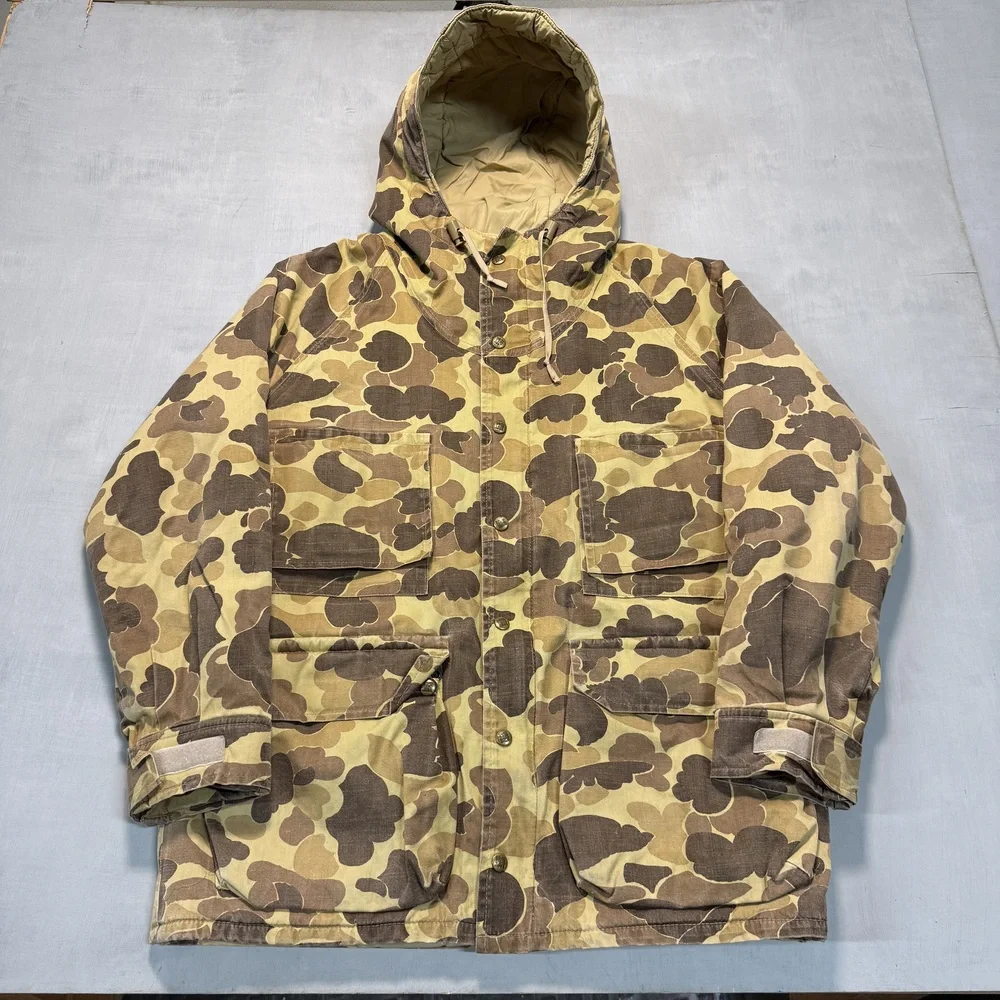 70s Columbia Duck Camo GORE-TEX Hooded Field Jacket